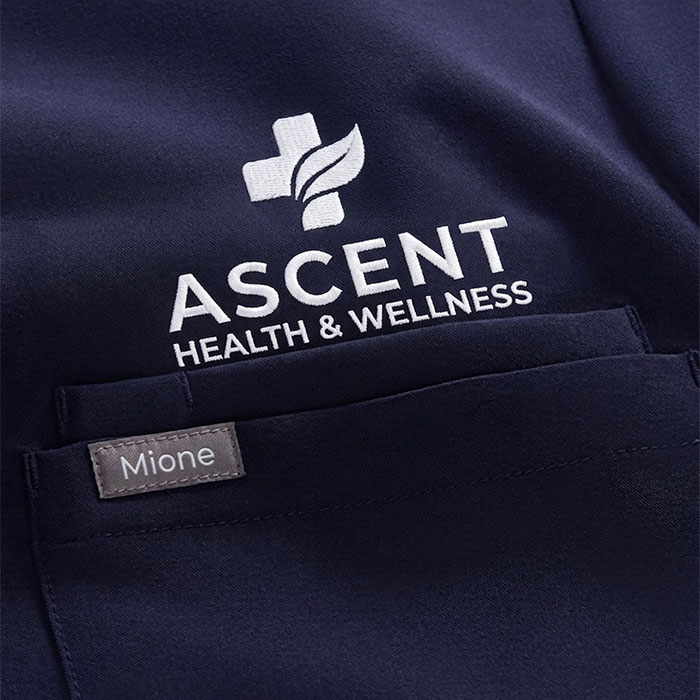 Home custom logos text embroidery